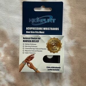 Hionfurt Acupressure Wristbands for Nausea Relief
